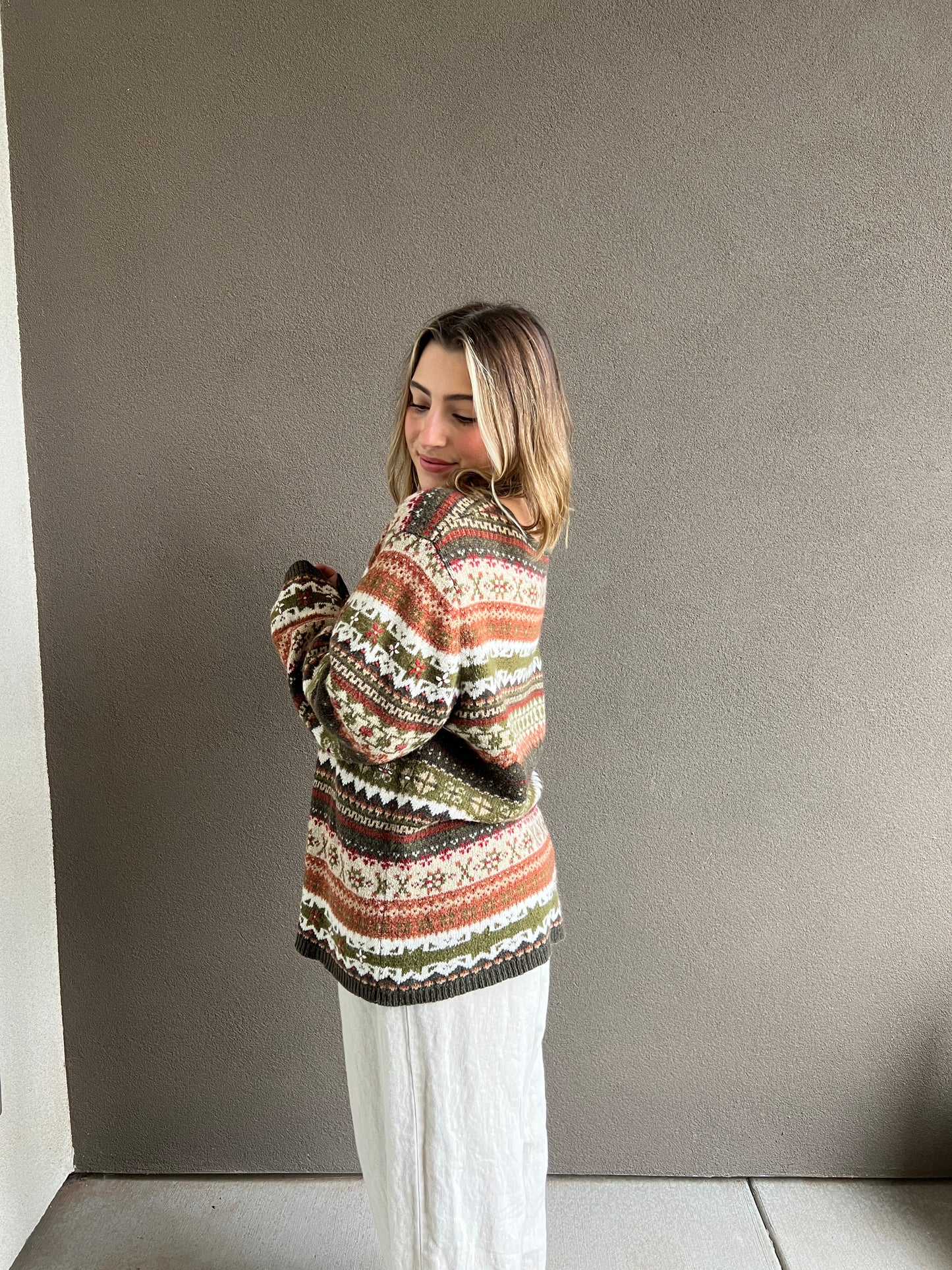 Vintage Changing Seasons Zip Up (XL)