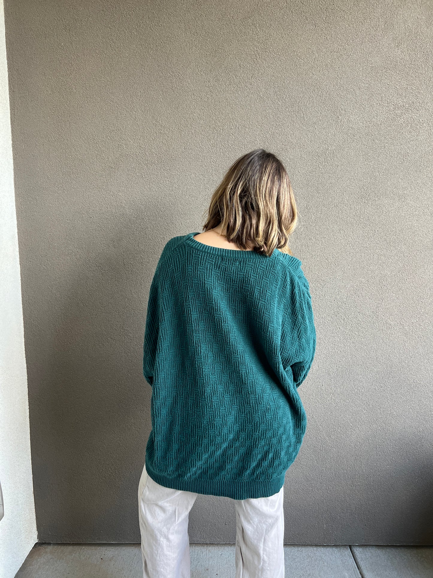 Vintage Emerald Sweater (2XL)