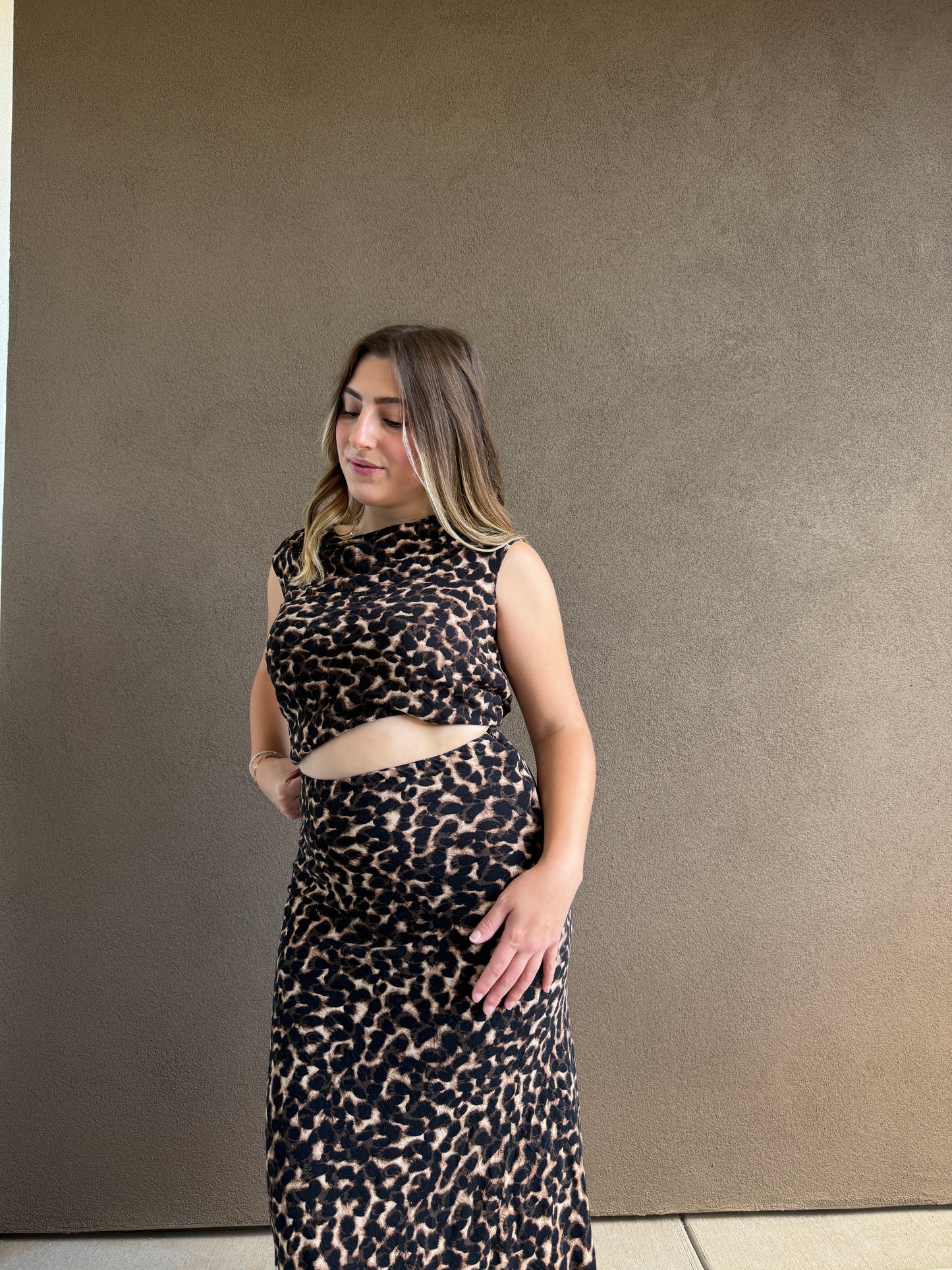 Leopard 2 Piece Set (XS/S)