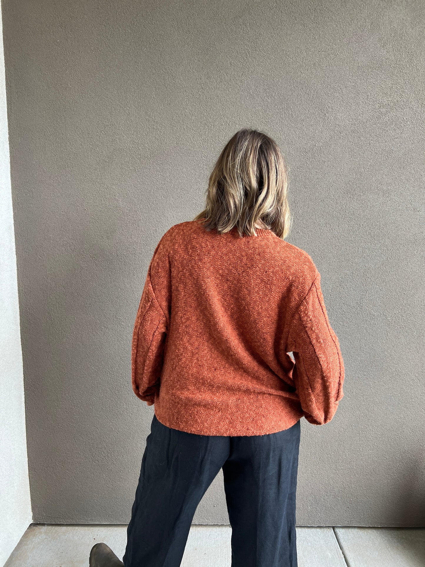 Vintage Sienna Henley Sweater (4)