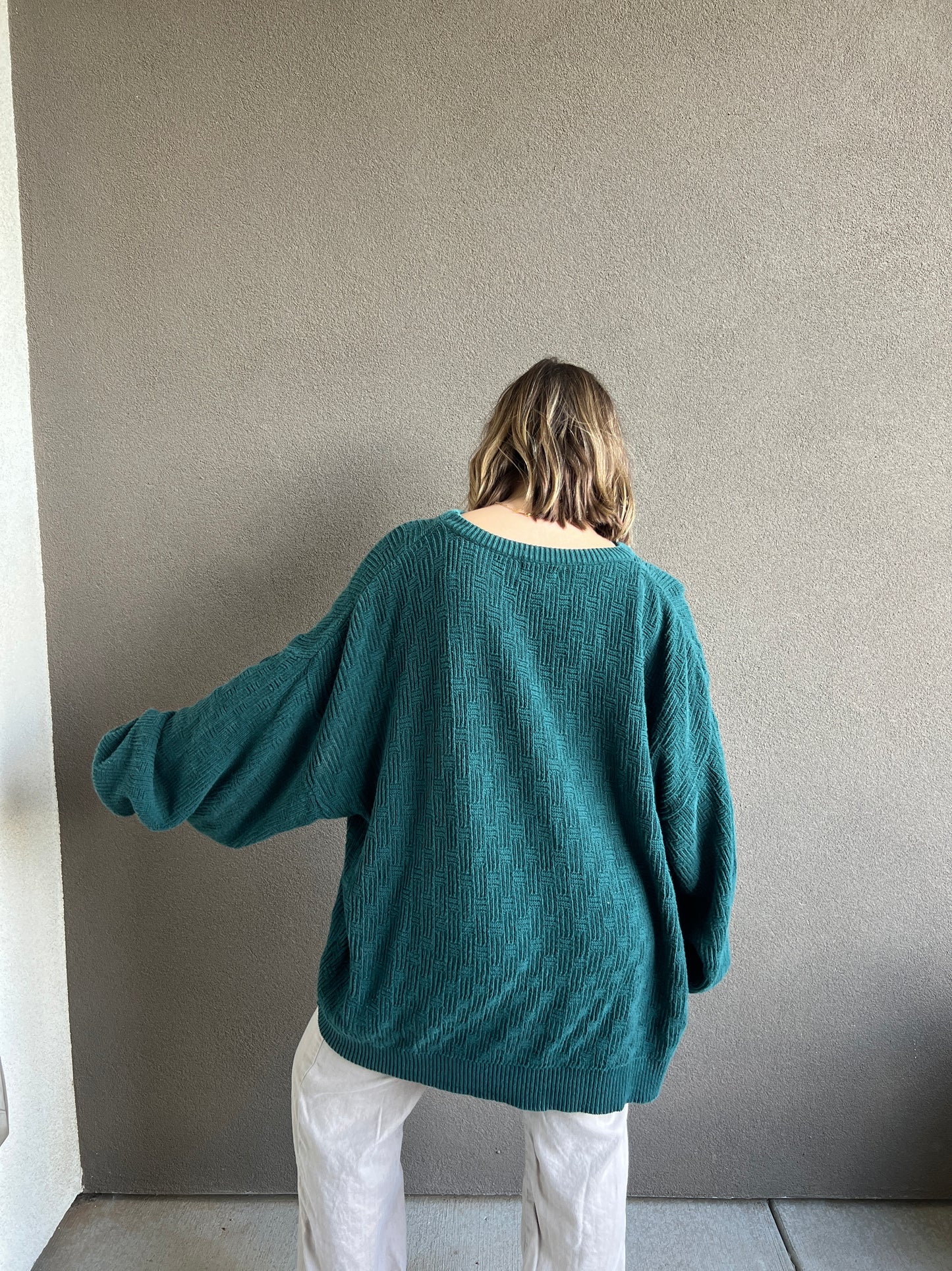 Vintage Emerald Sweater (2XL)