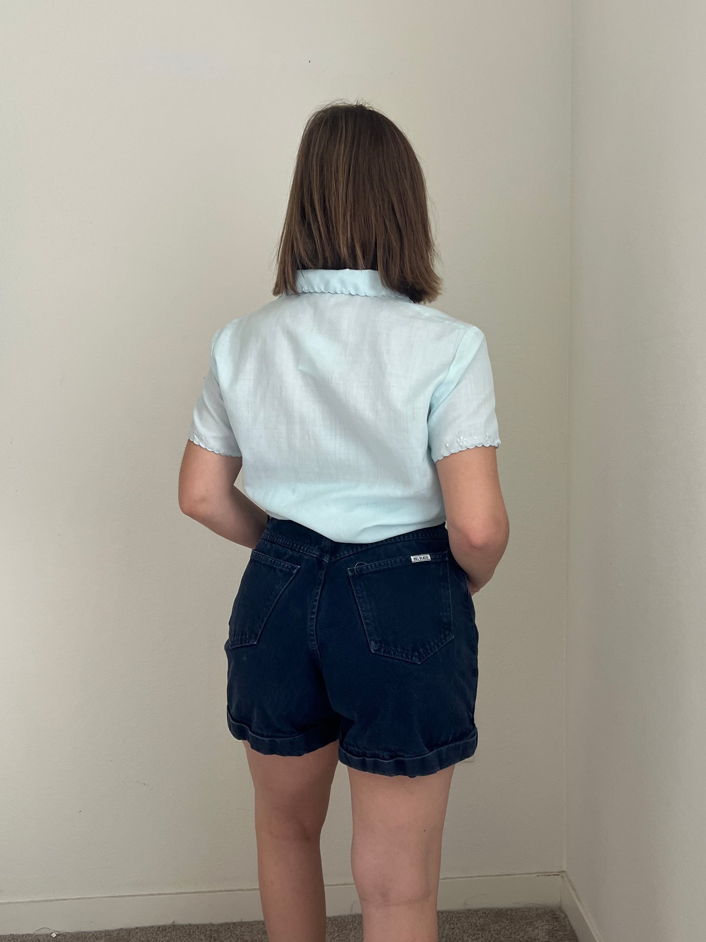 90's Dark Indigo Shorts (25"w)
