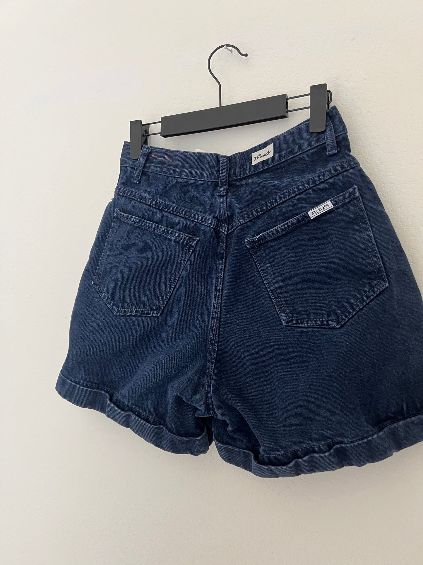 90's Dark Indigo Shorts (25"w)