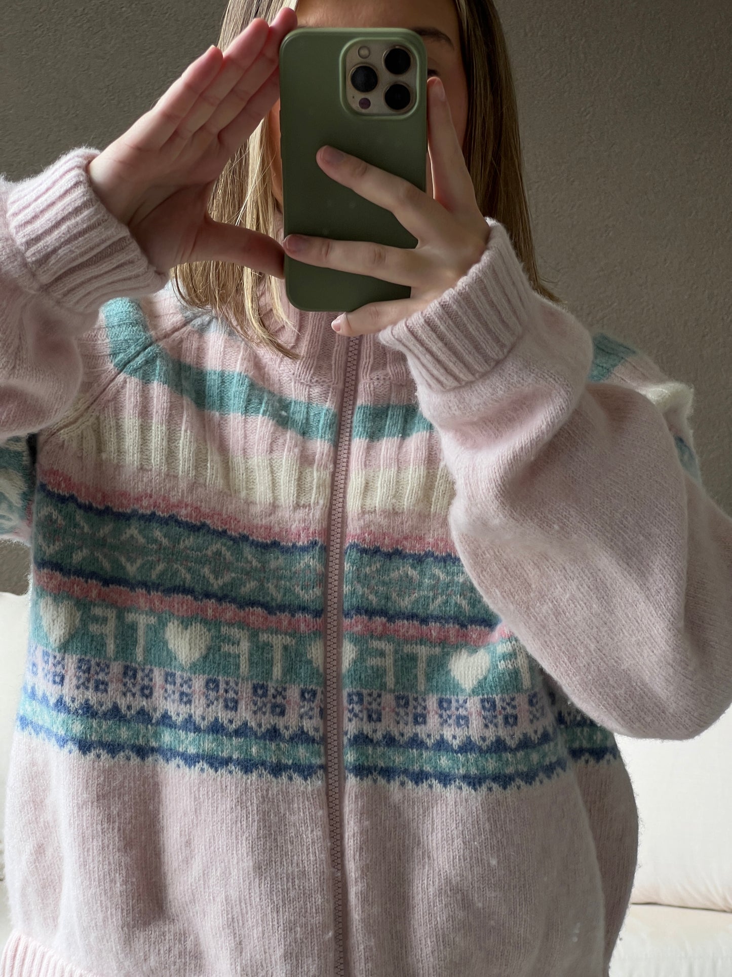 Teddy Fresh Zip Up Sweater (2XL)