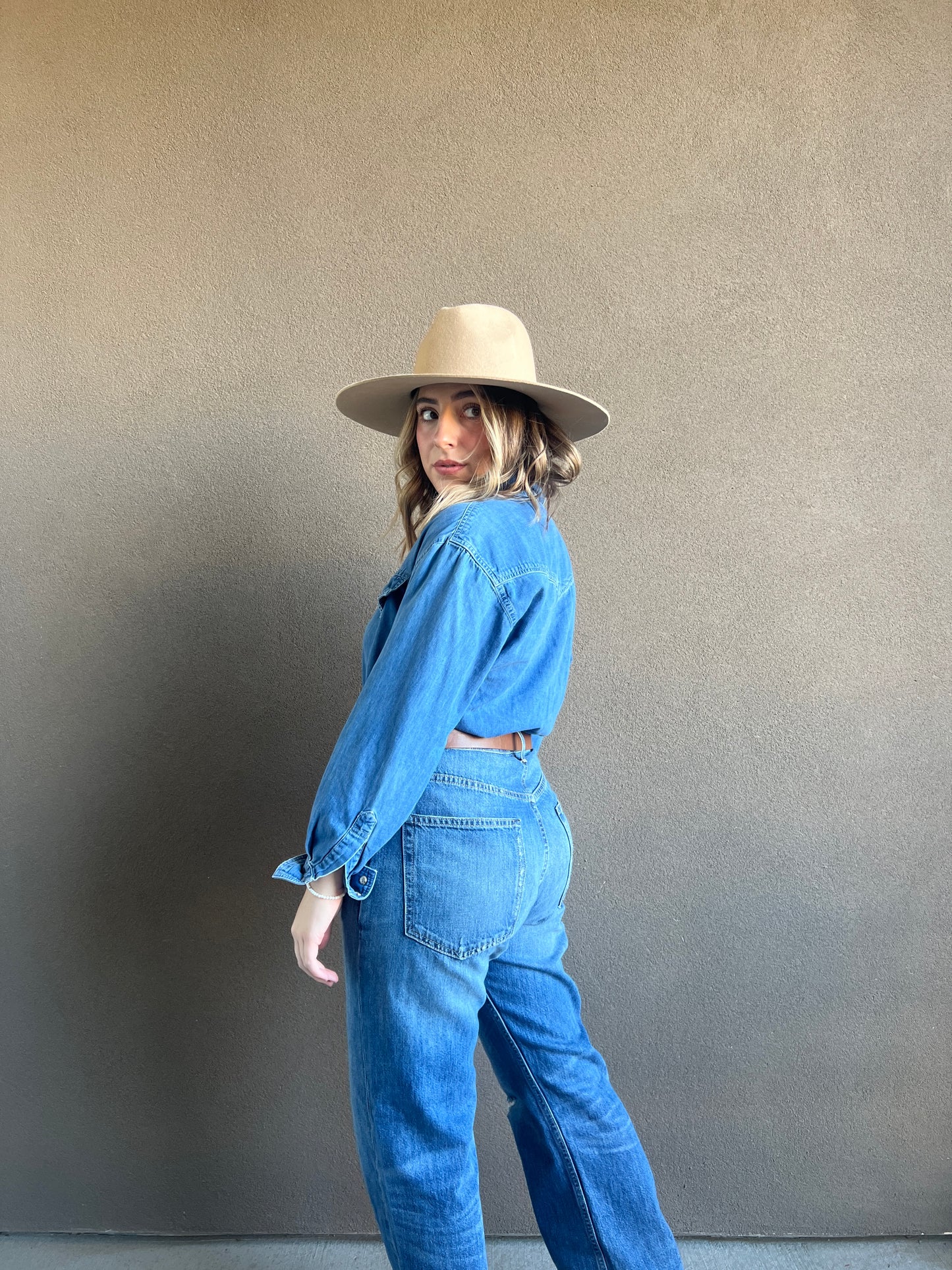80's Guess Denim Bodysuit (S)