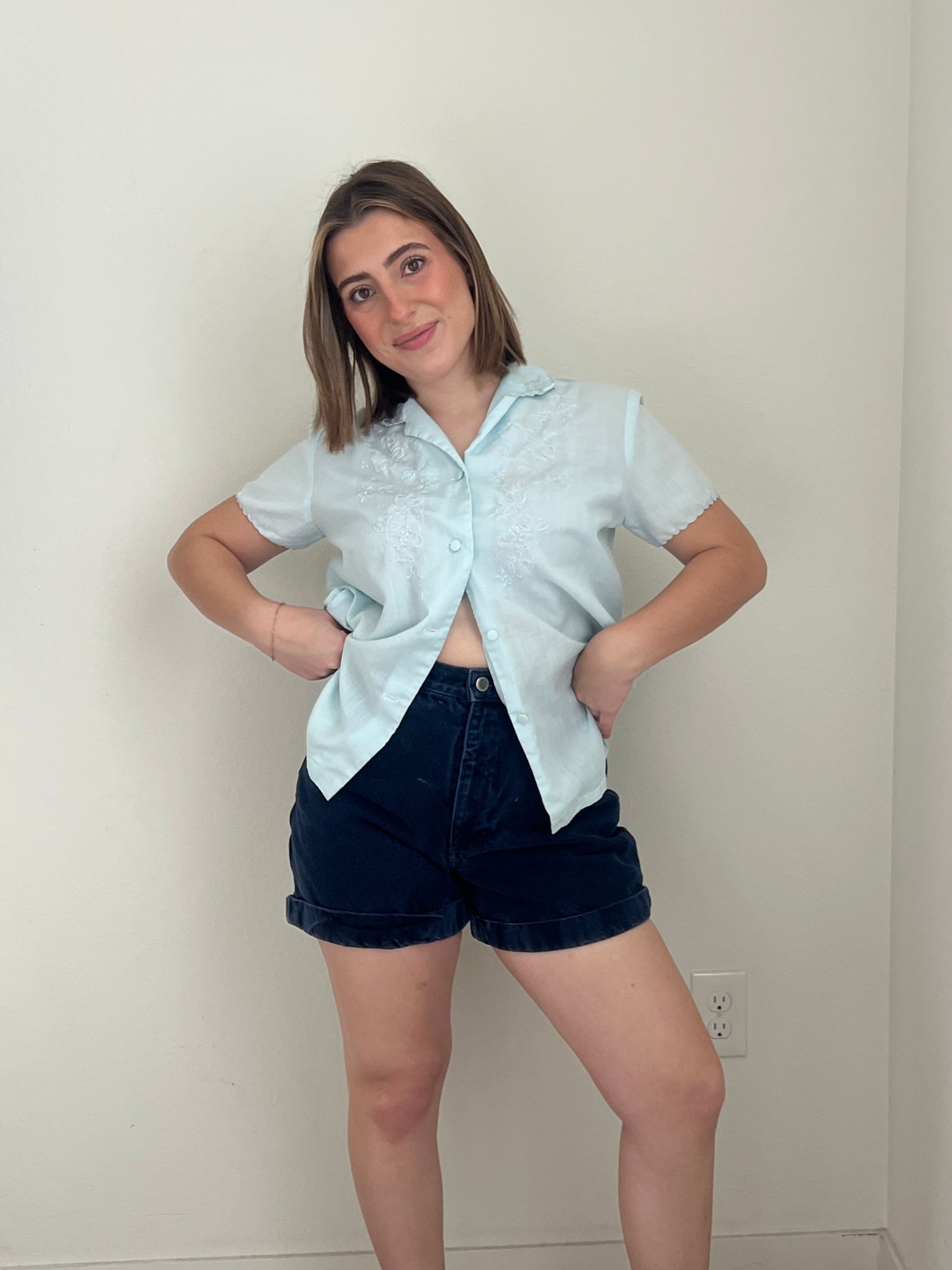 90's Dark Indigo Shorts (25"w)
