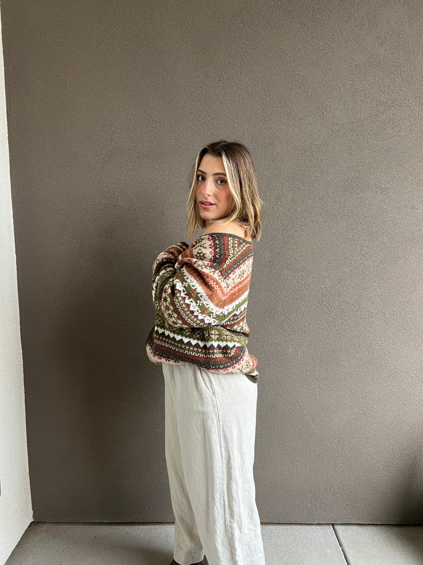 Vintage Changing Seasons Zip Up (XL)