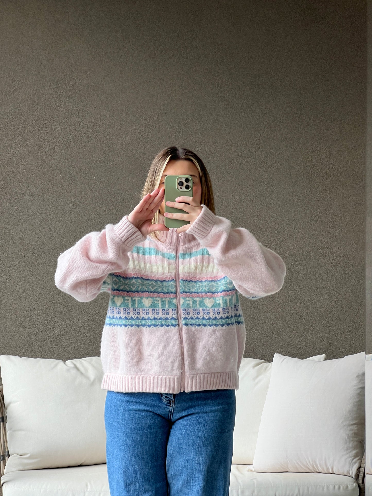 Teddy Fresh Zip Up Sweater (2XL)