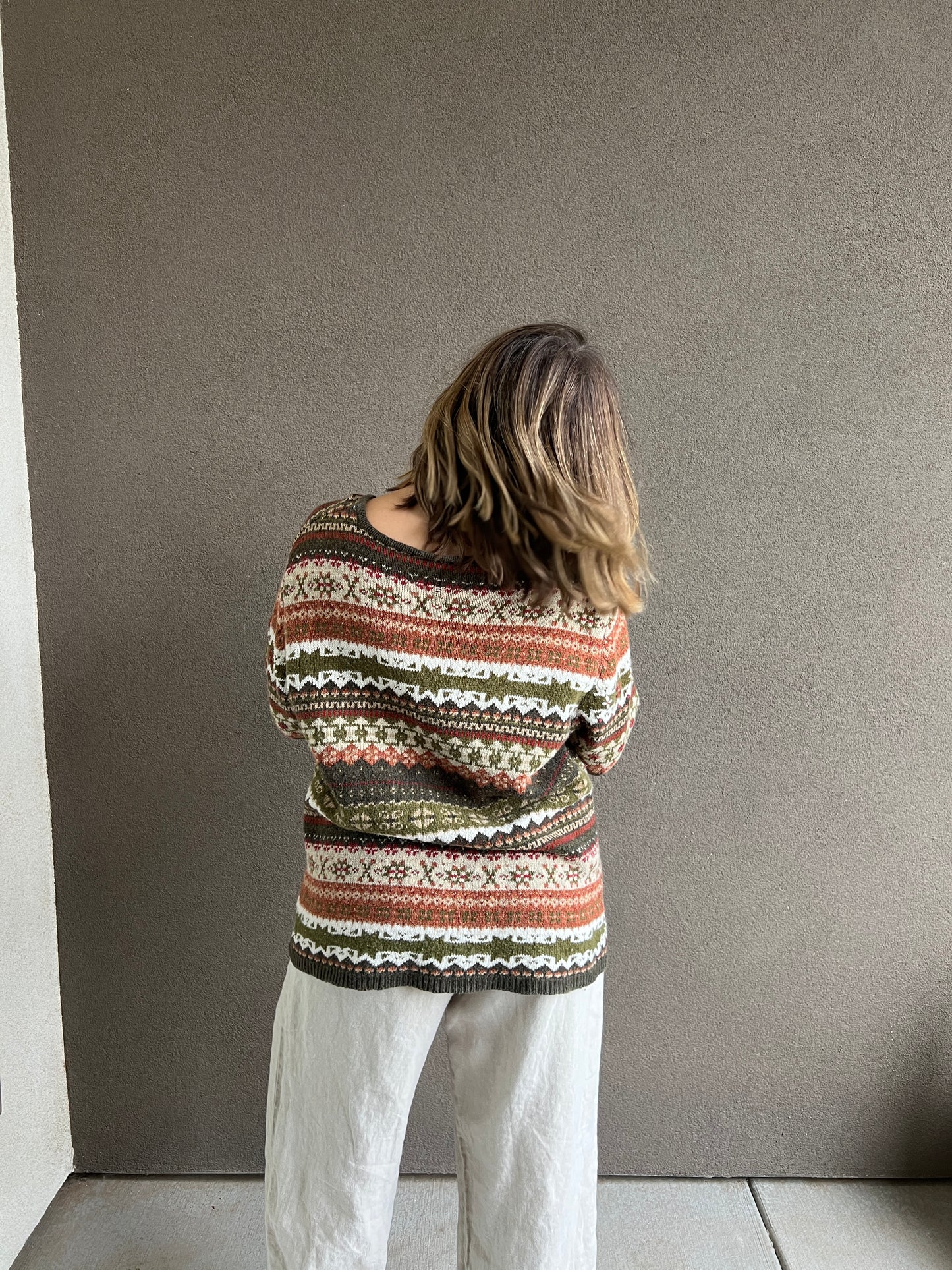 Vintage Changing Seasons Zip Up (XL)