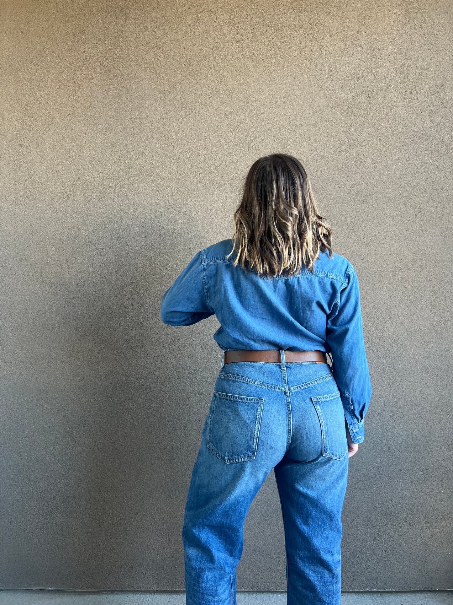 80's Guess Denim Bodysuit (S)