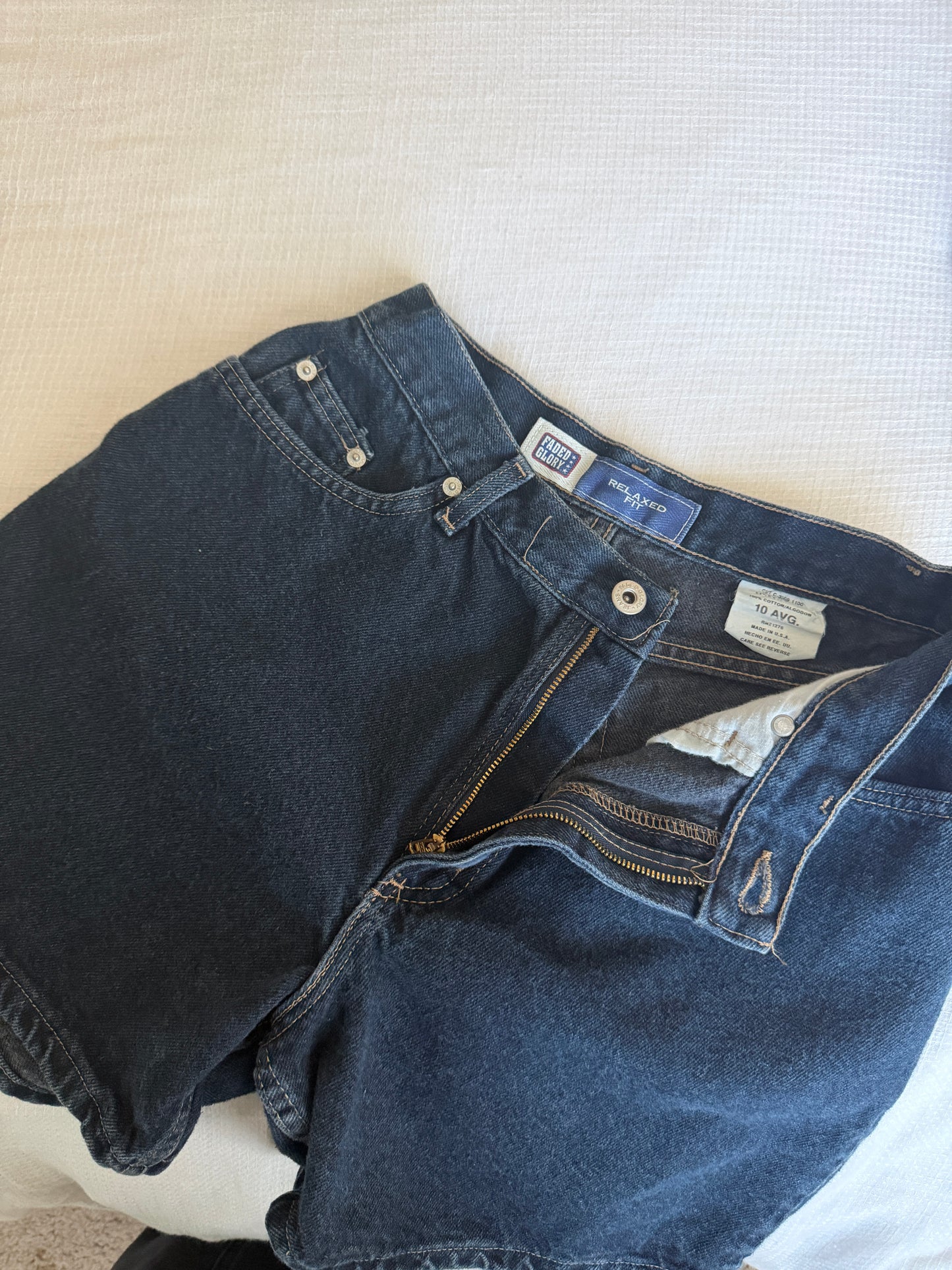 Faded Glory Denim Shorts (28"W)