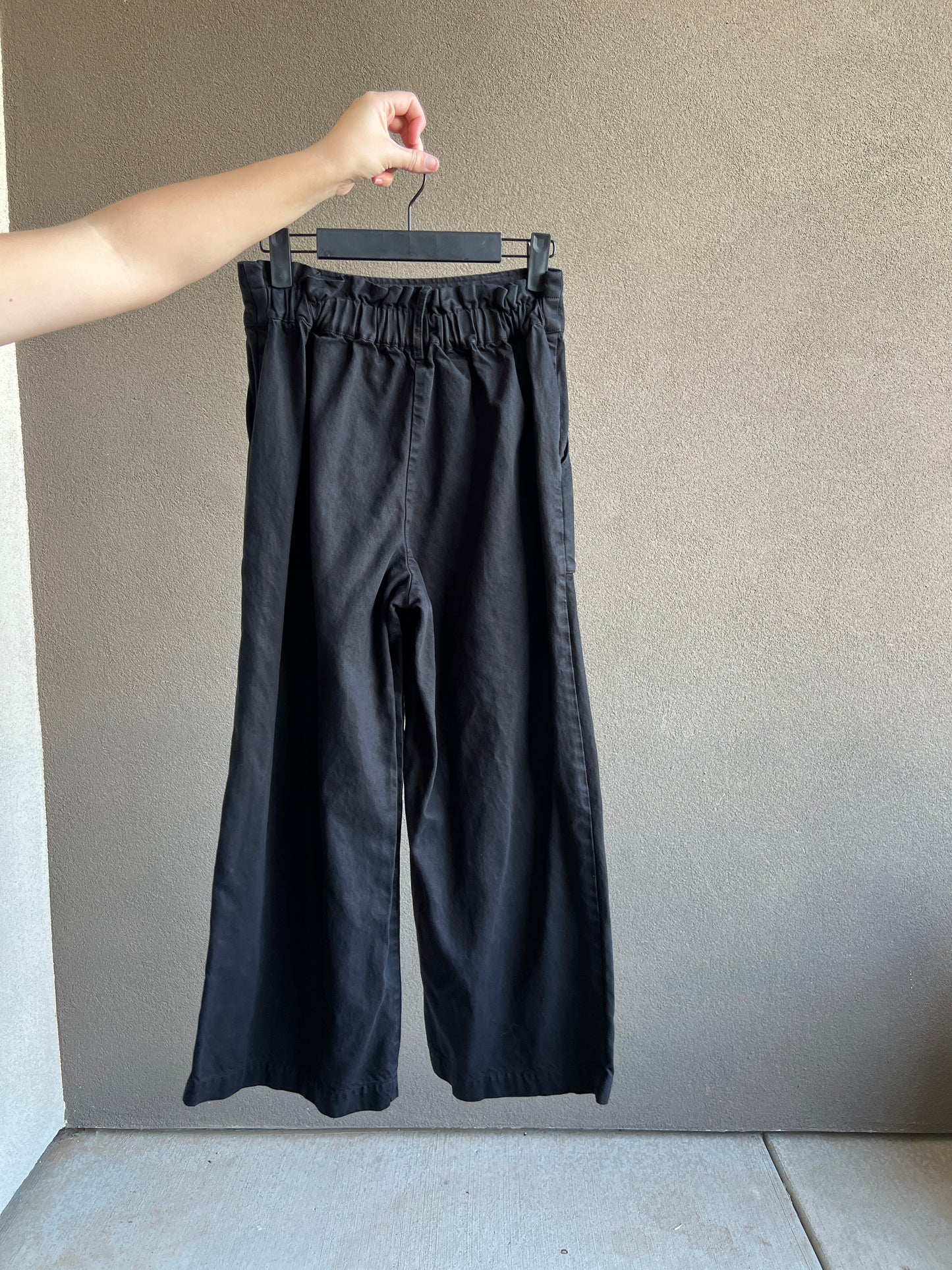 Black Wide Leg Pants (S)