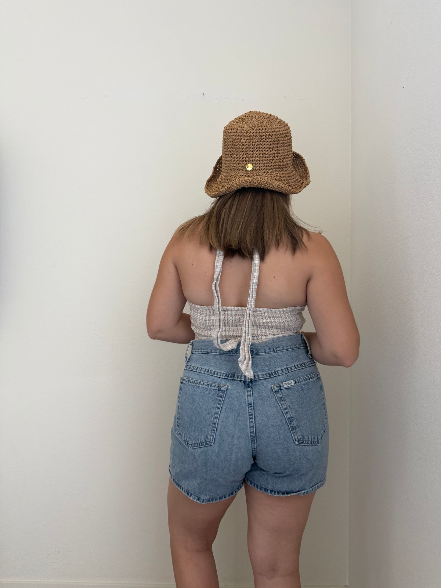 Plaid Halter Set (S)
