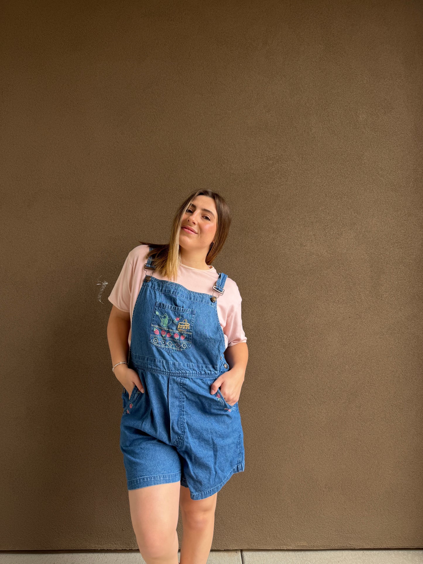 Vintage Gardening Overalls (L)