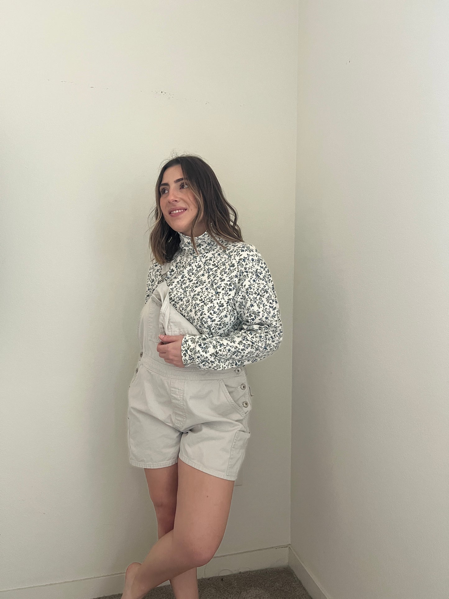 Floral Long Sleeve Turtleneck (XL)