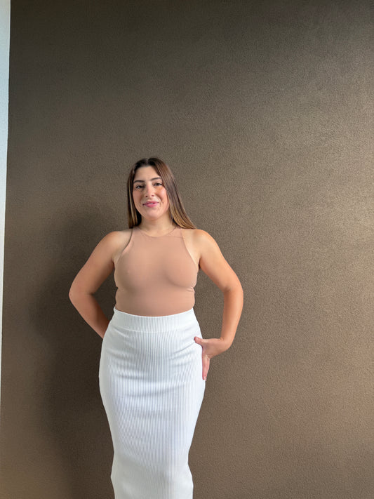 Nude Tank Bodysuit (XS)
