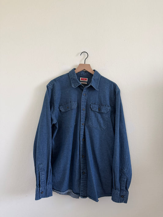 Denim Button Up (L)