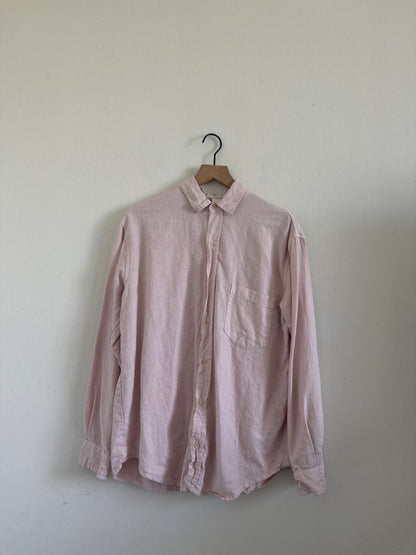 Pink Hemp Button Up(S)