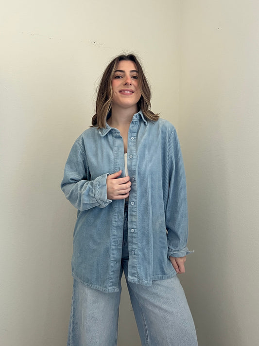Vintage Blue Corduroy (M)