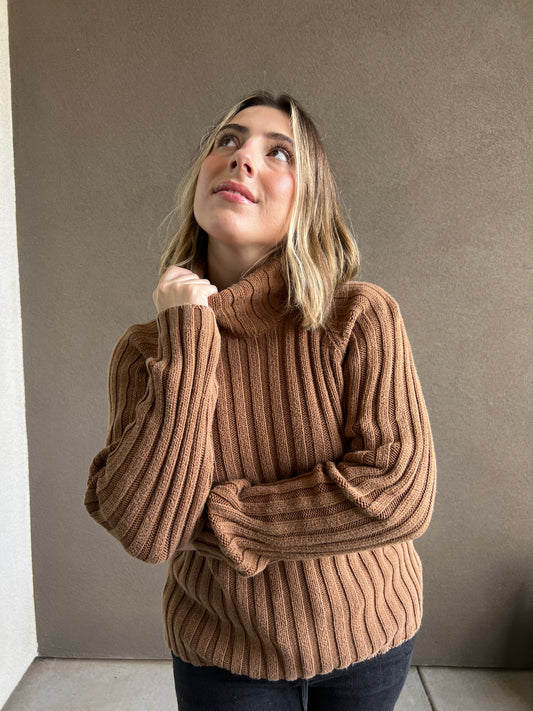Vintage Acorn Turtleneck (M)
