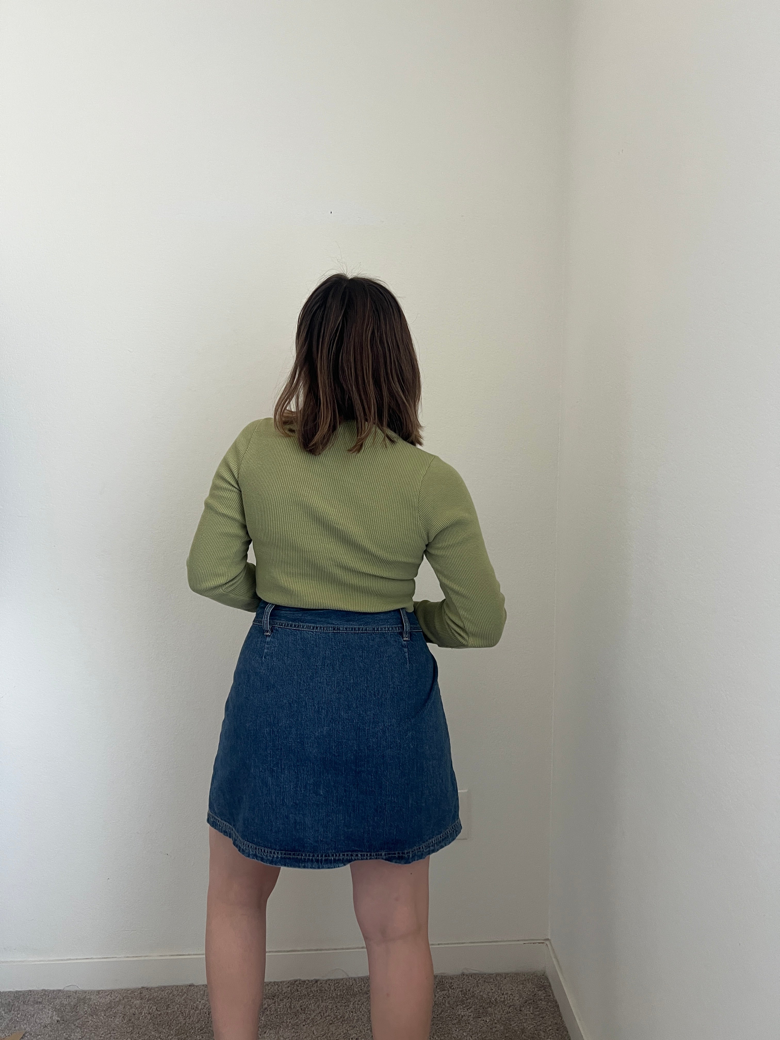 Denim Cargo Skirt (12)