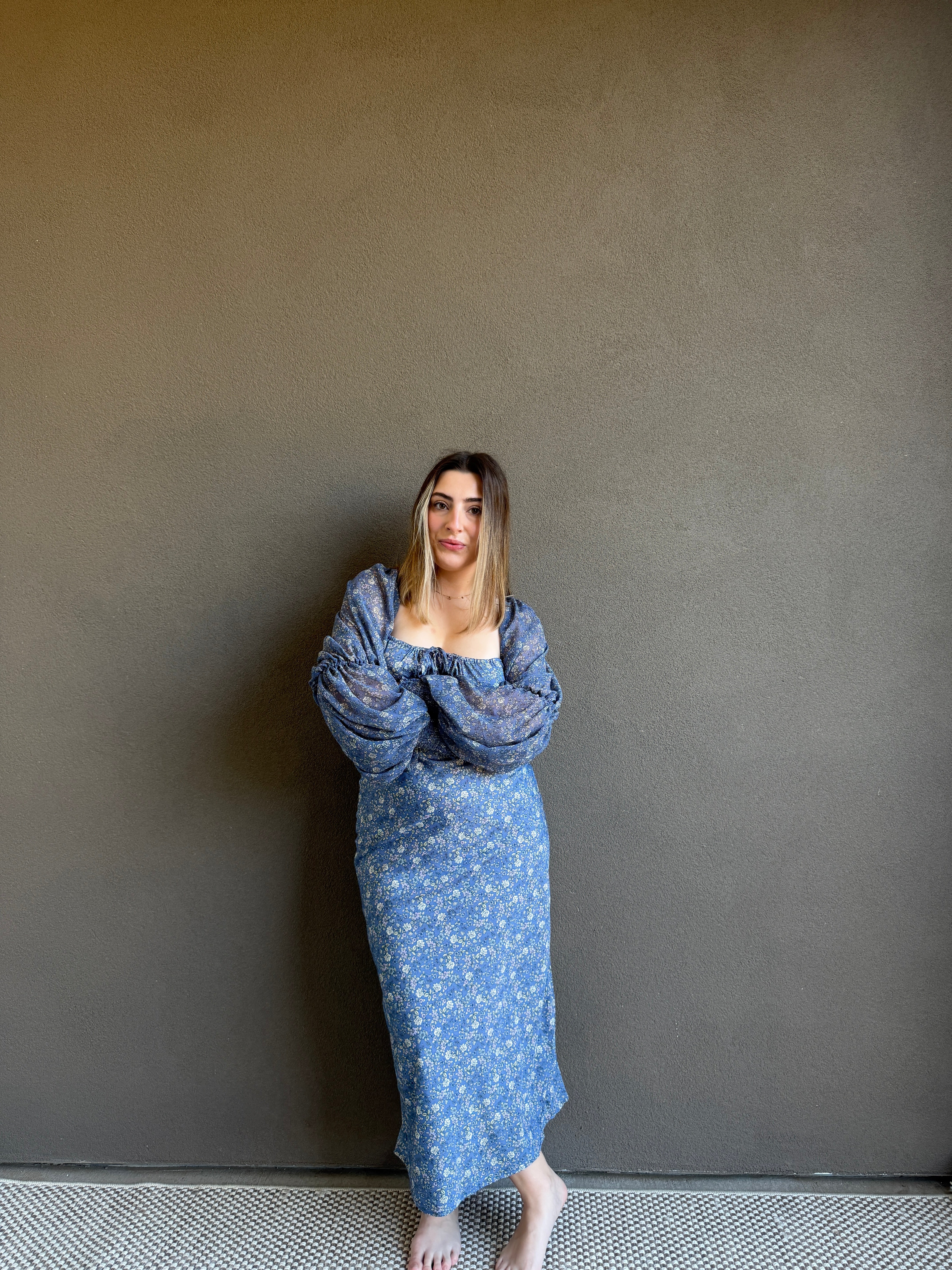 Free People Midi Dress (S)