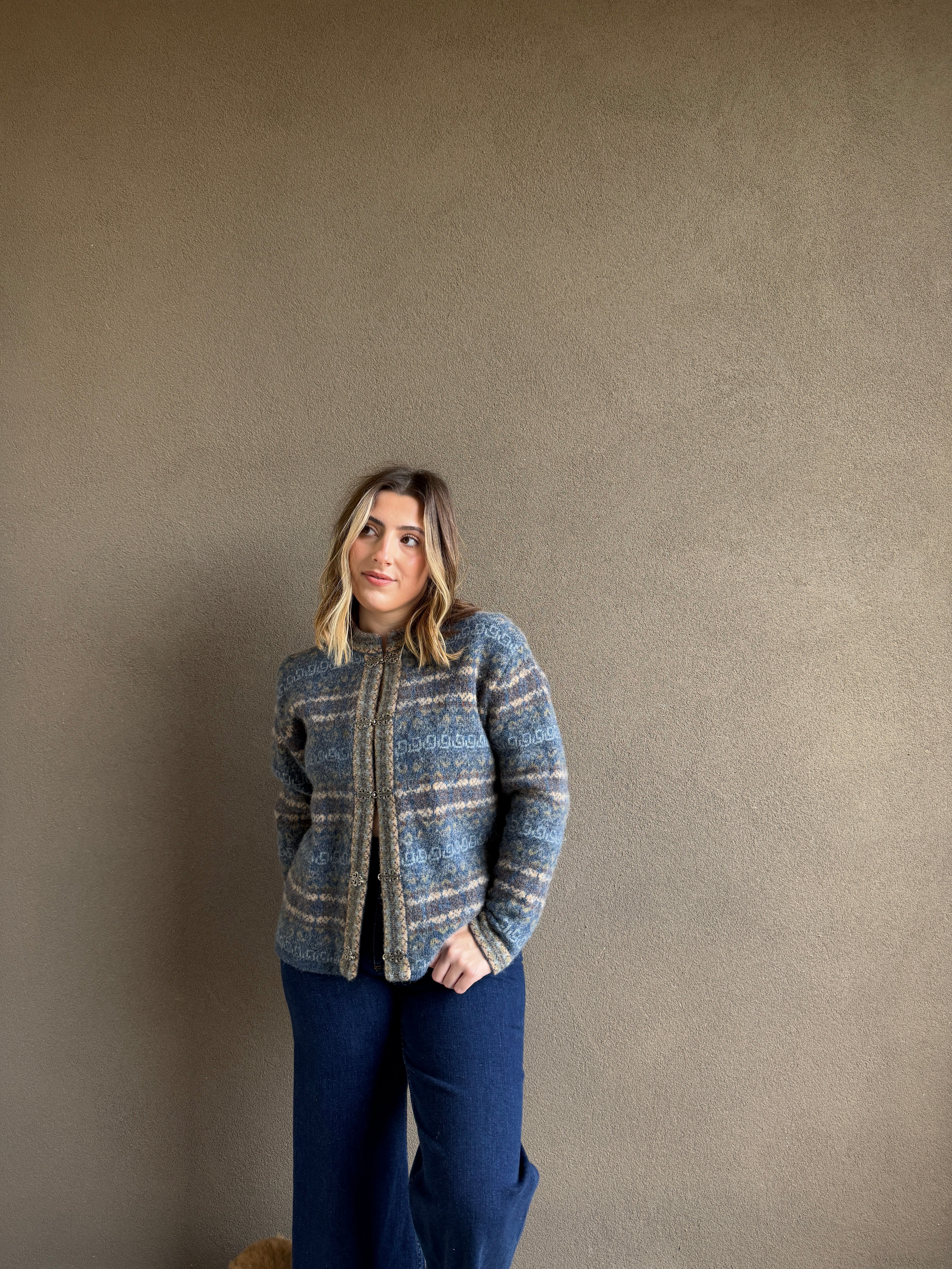 Vintage Earthful Cardigan (M)