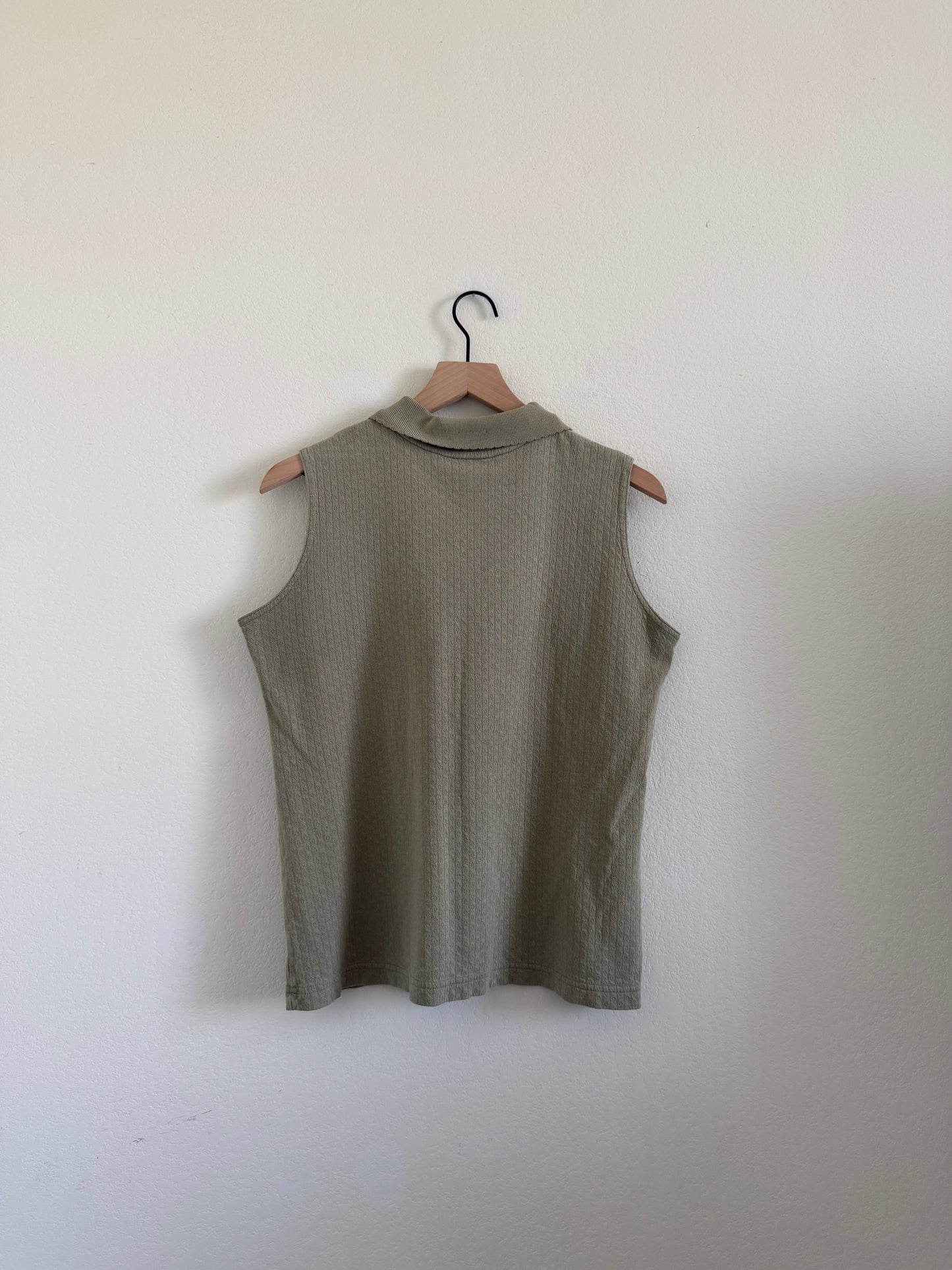 Sage Henley Tank (M)