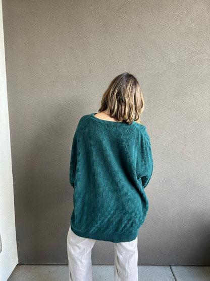 Vintage Emerald Sweater (2XL)
