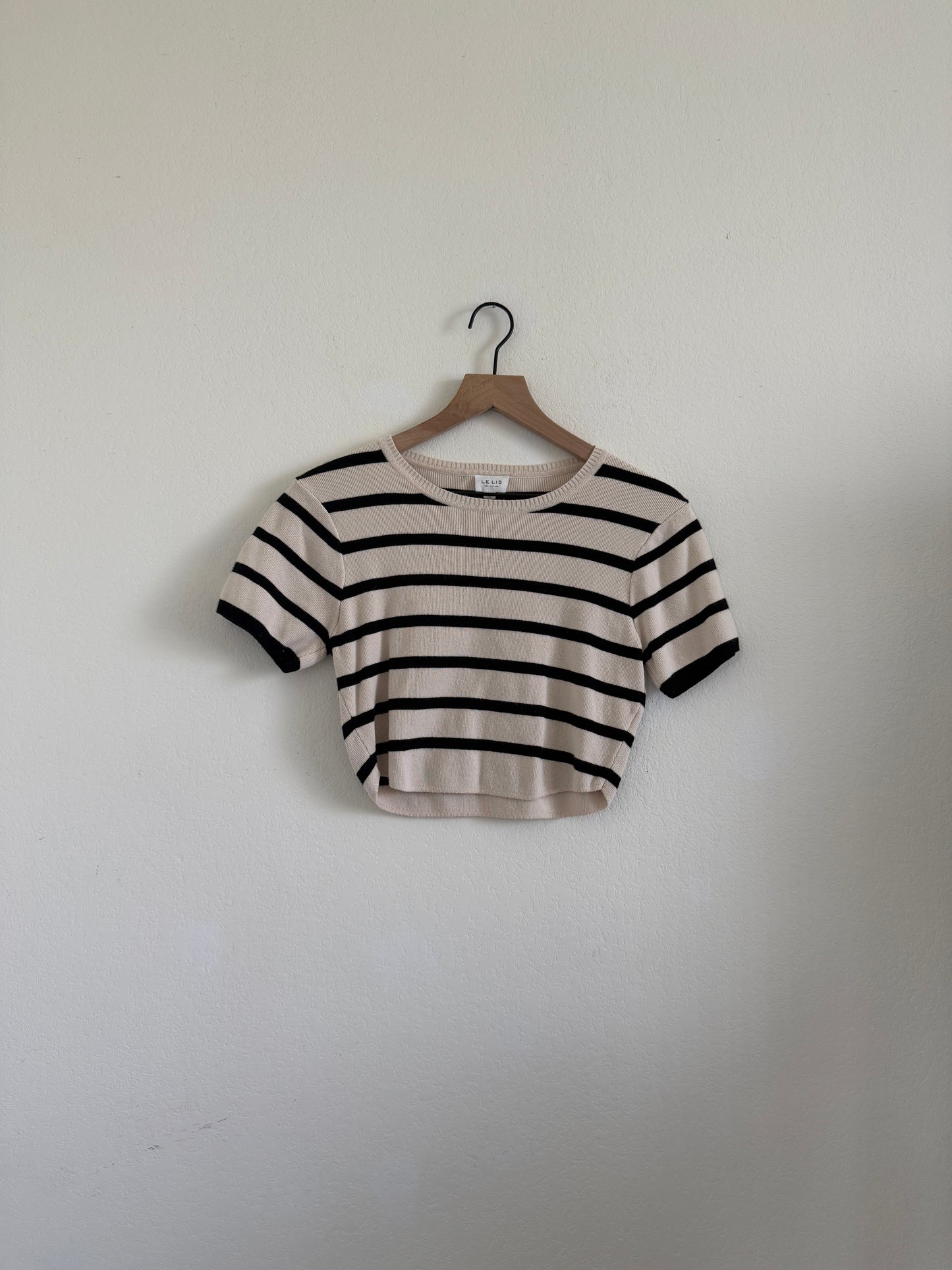 Striped Cropped Top (M)