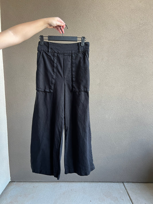 Black Wide Leg Pants (S)