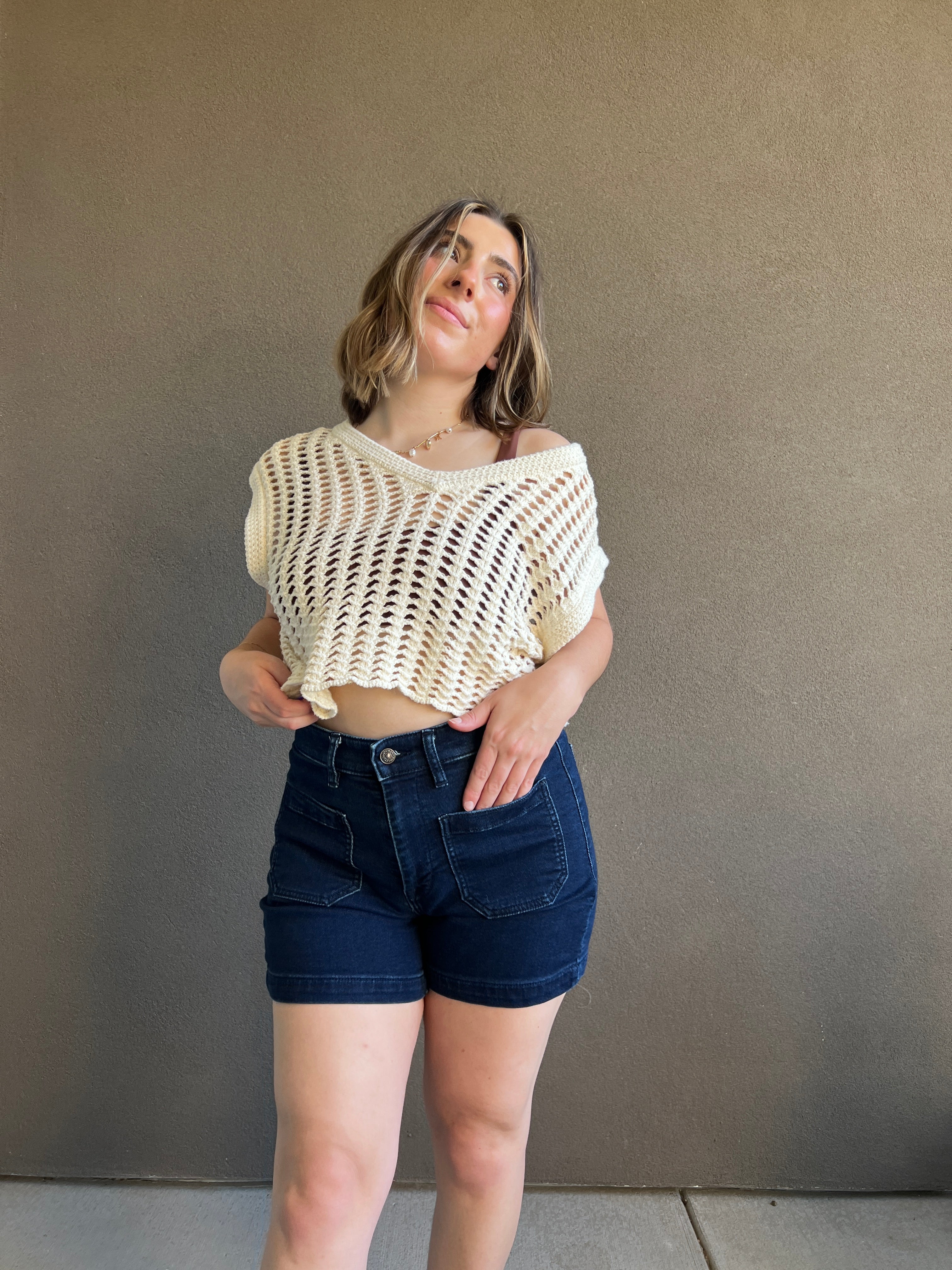 Faherty Denim Shorts (27)