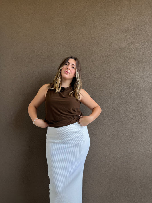 Brown Vintage Tank (XL)