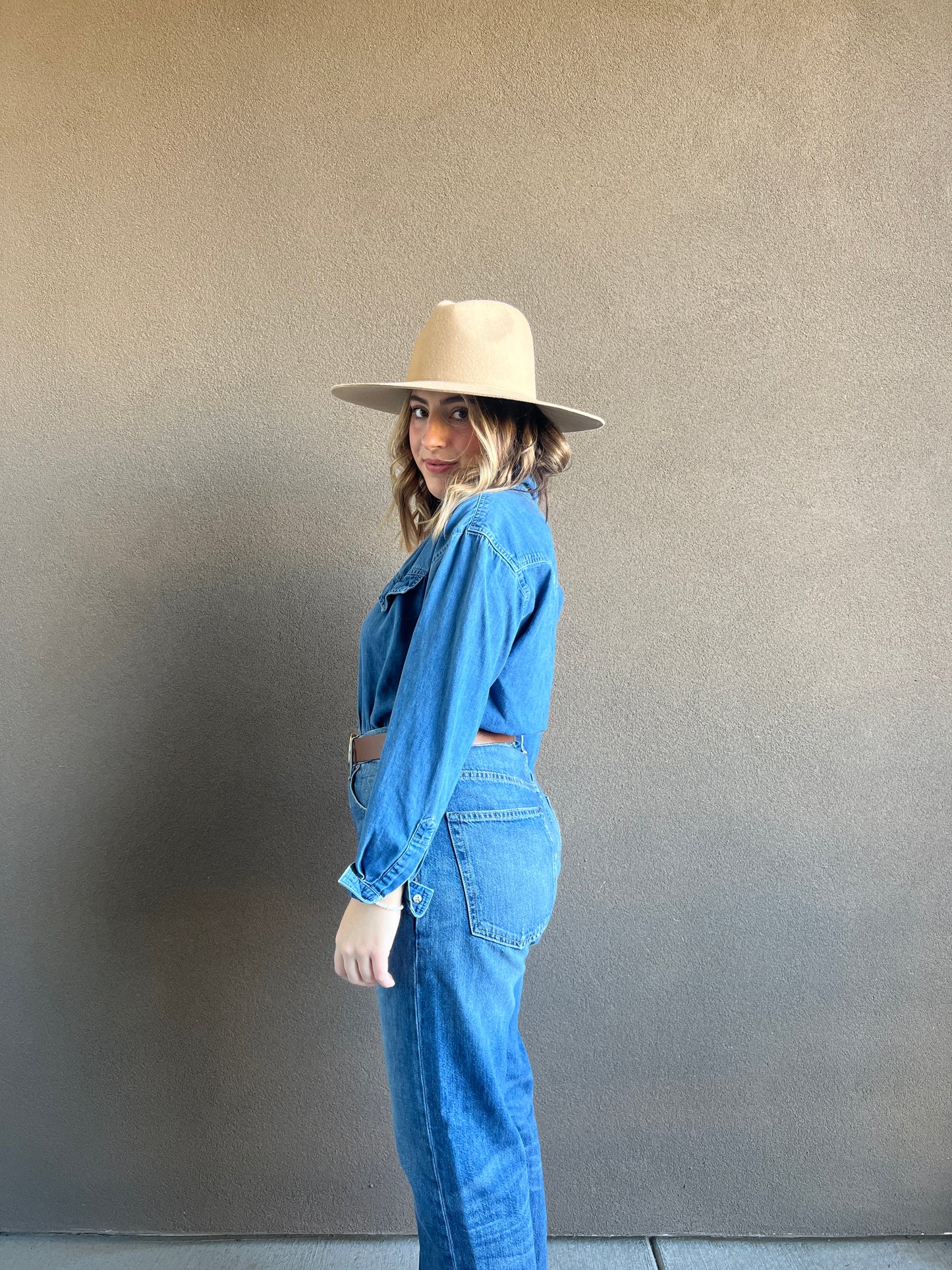 80's Guess Denim Bodysuit (S)