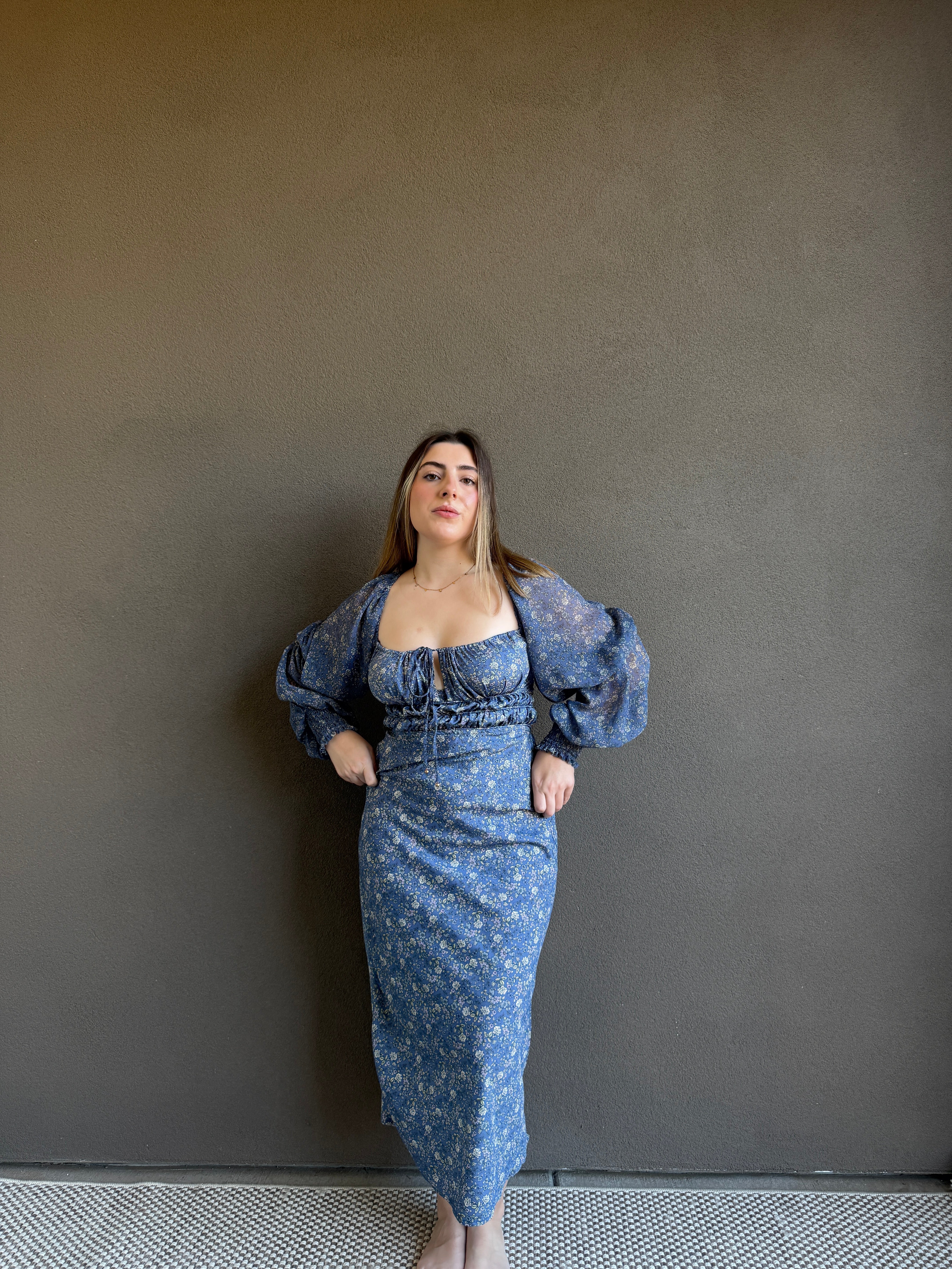 Free People Midi Dress (S)