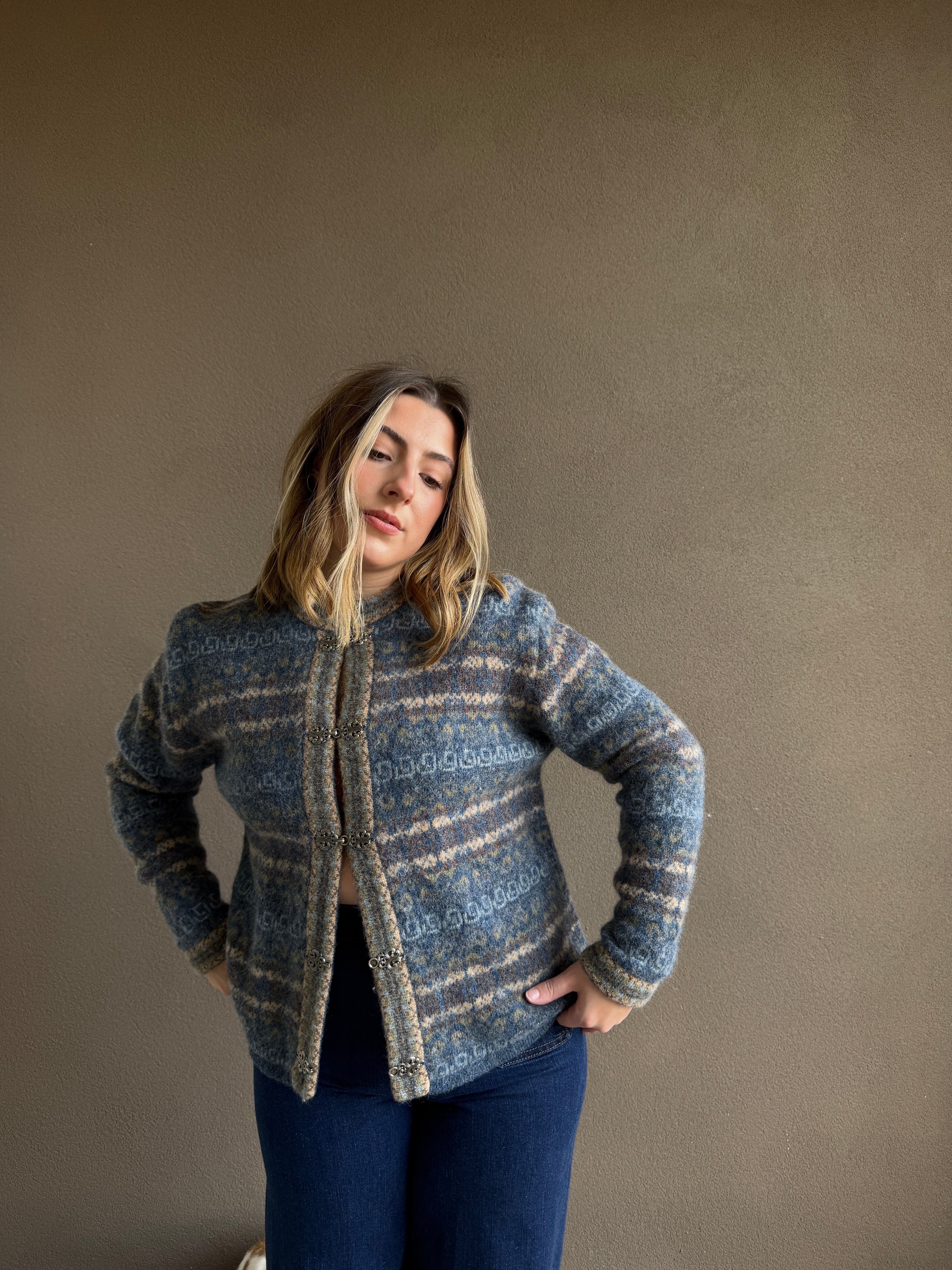 Vintage Earthful Cardigan (M)