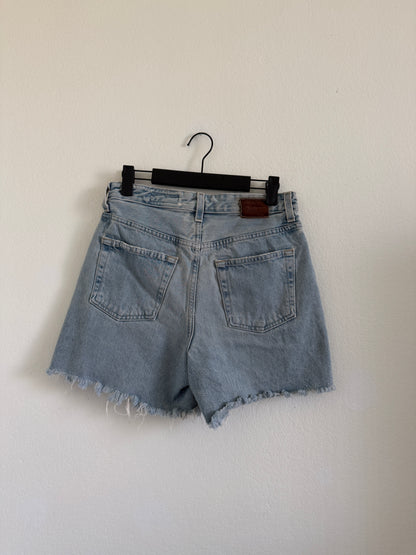 Light Wash AG Denim Shorts (28"w)