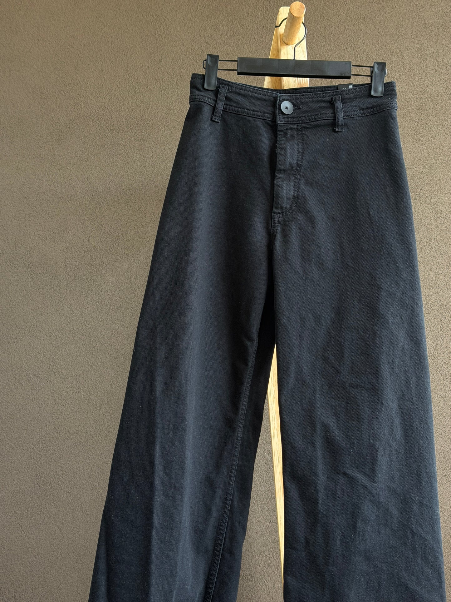 Black Zara Marine Straight Jeans (4)