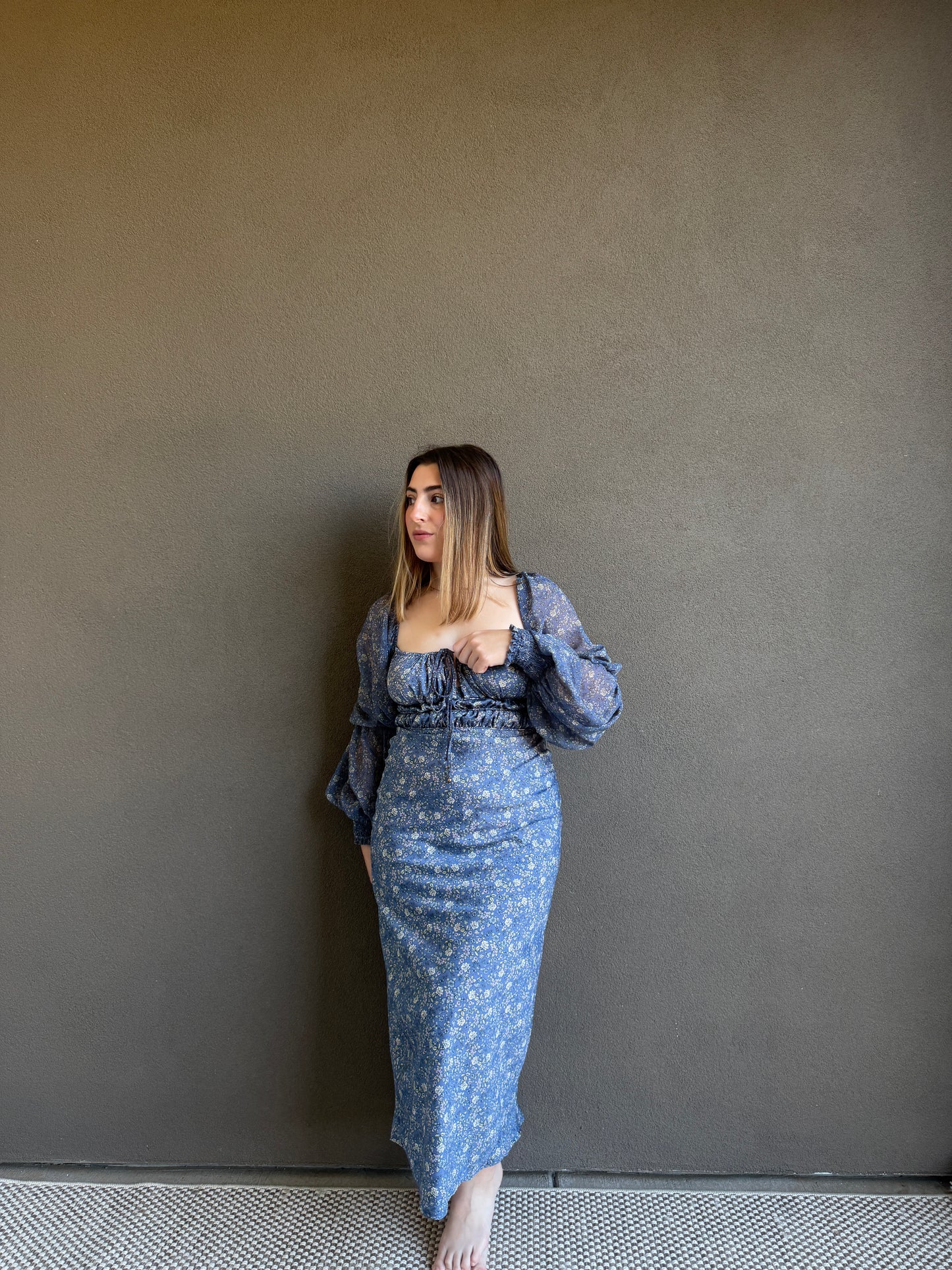 Free People Midi Dress (S)