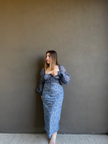 Free People Midi Dress (S)