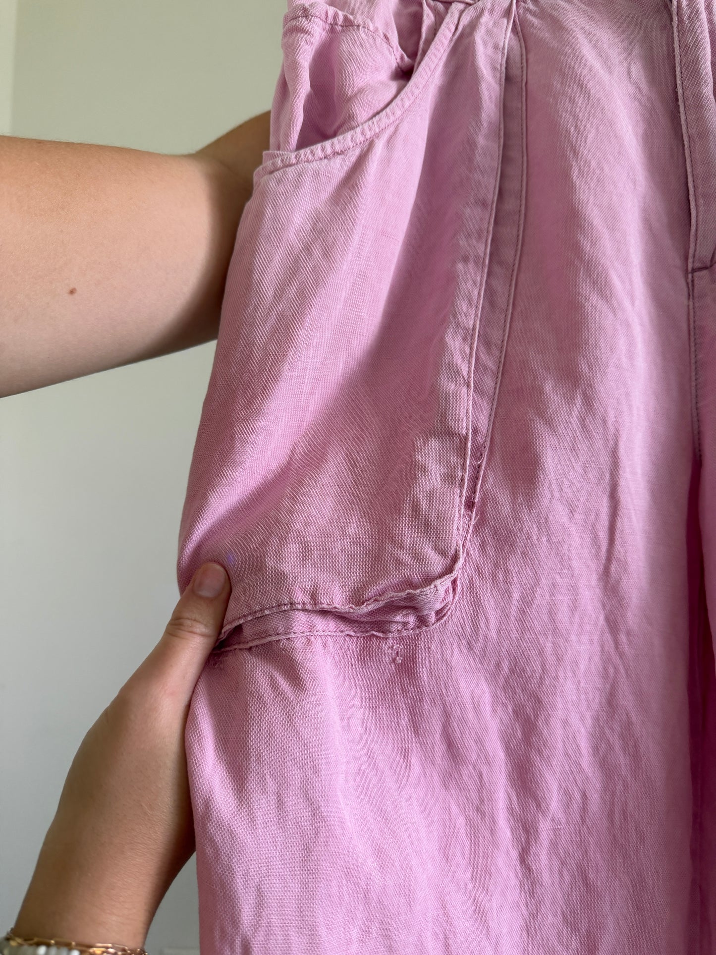 Joie Pink Wide Leg Pant (30-34"W)