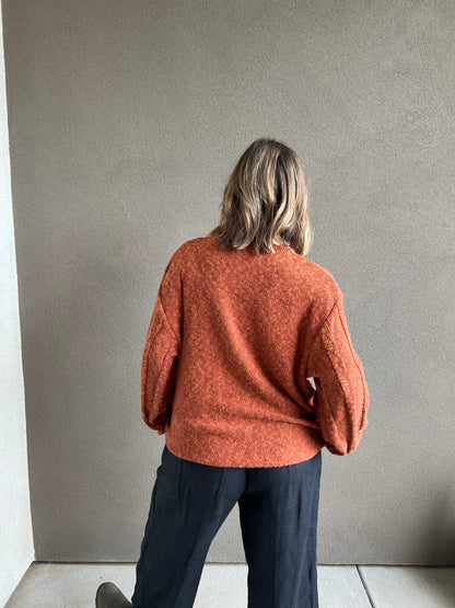 Vintage Sienna Henley Sweater (4)