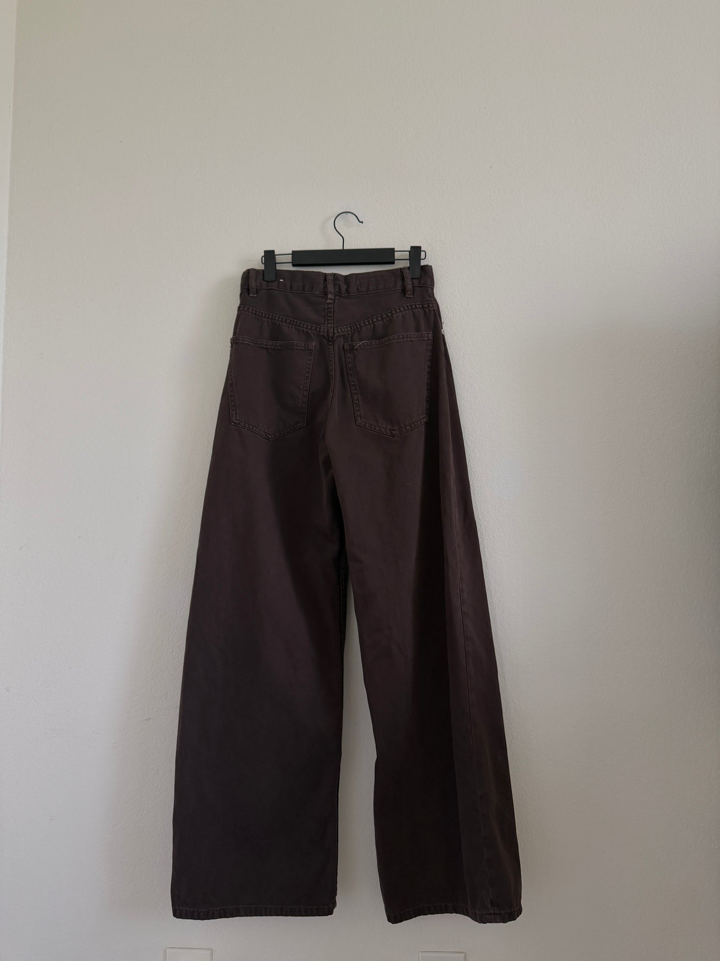 Zara Chocolate Jeans (28"W)