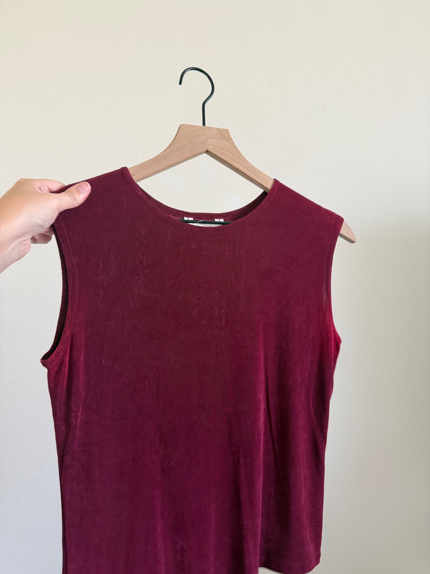 Red Slinky Tank (L)