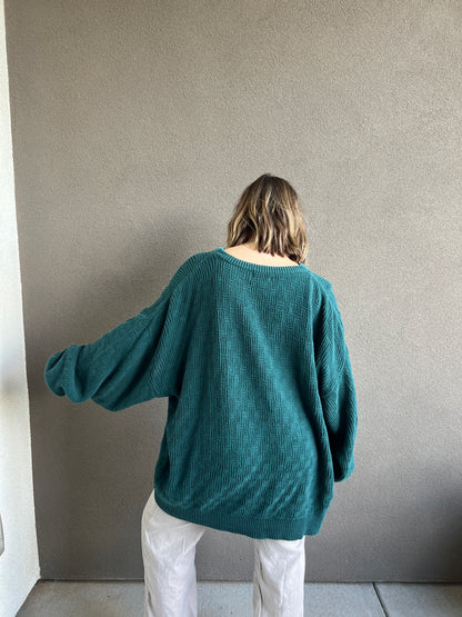 Vintage Emerald Sweater (2XL)