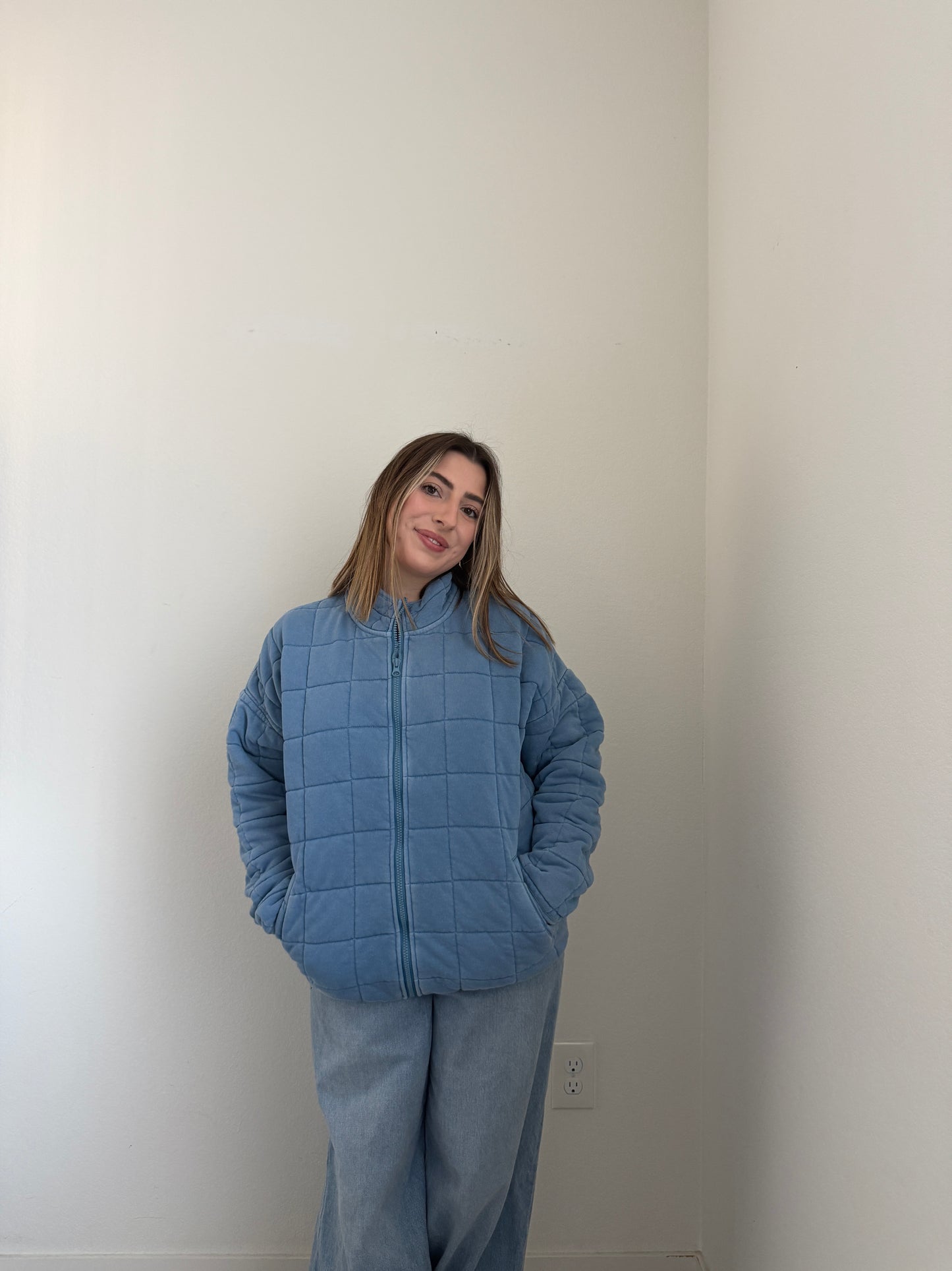 Sky Quilted Jacket (L/XL)