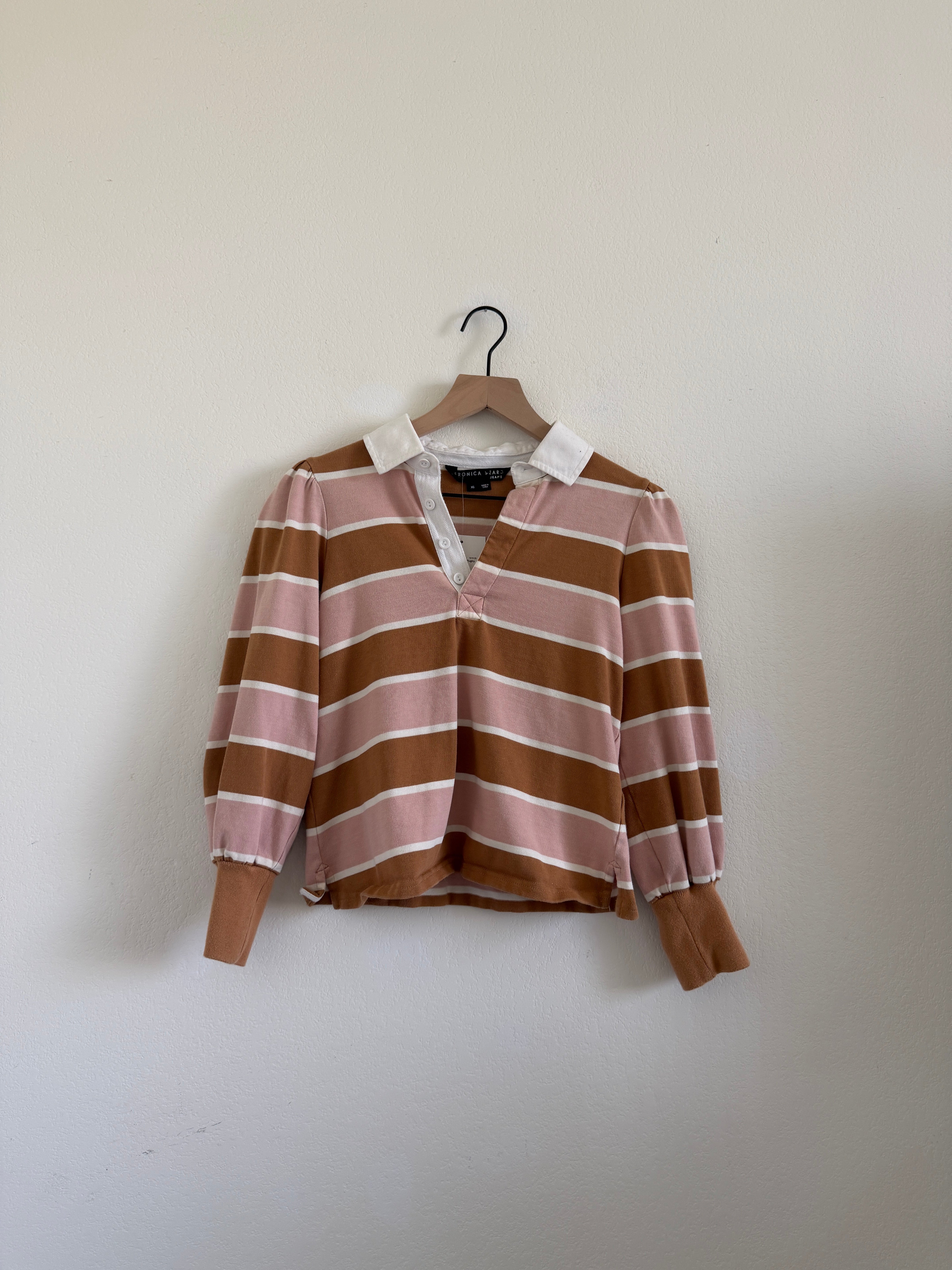 Veronica Beard Rugby Henley (XS)