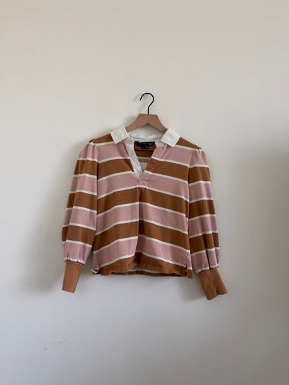 Veronica Beard Rugby Henley (XS)