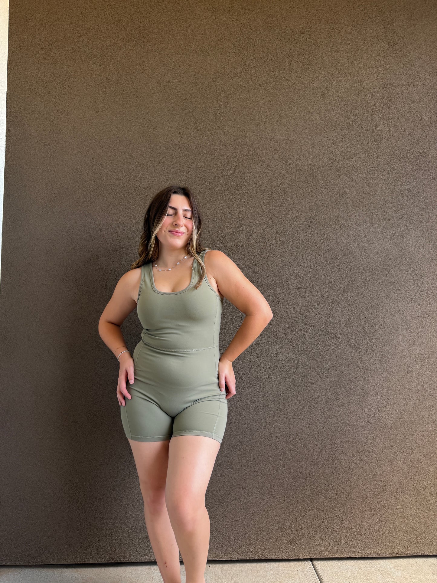 Sage Athletic Onesie (M)