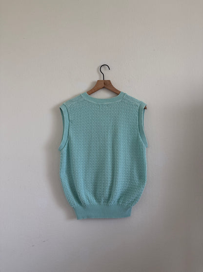 Light Blue Sweater Vest (L)